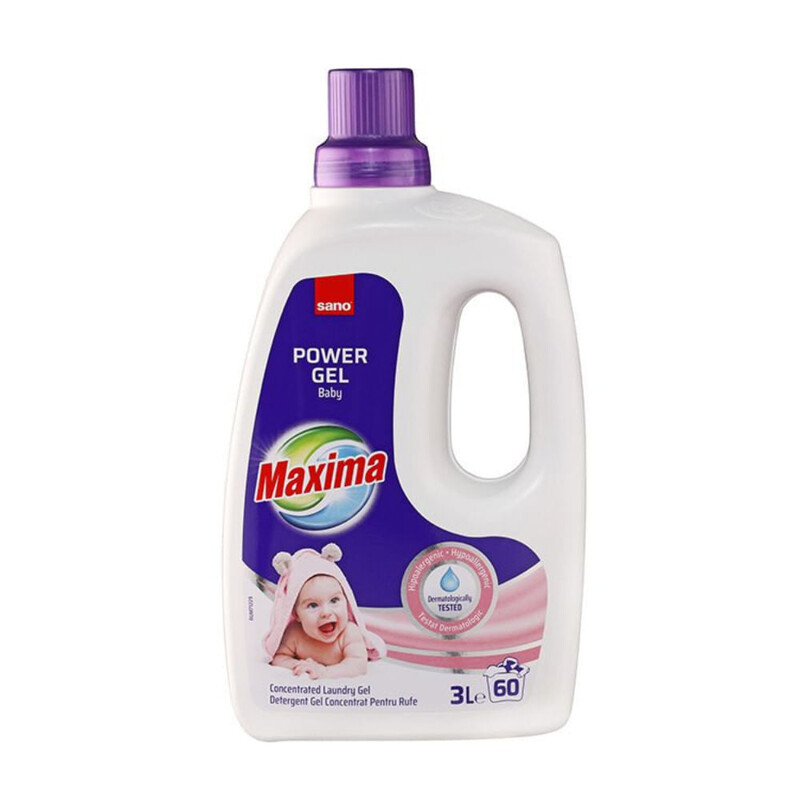 SCF133 SANO MAXIMA DETERGENT POWER GEL BABY 3L