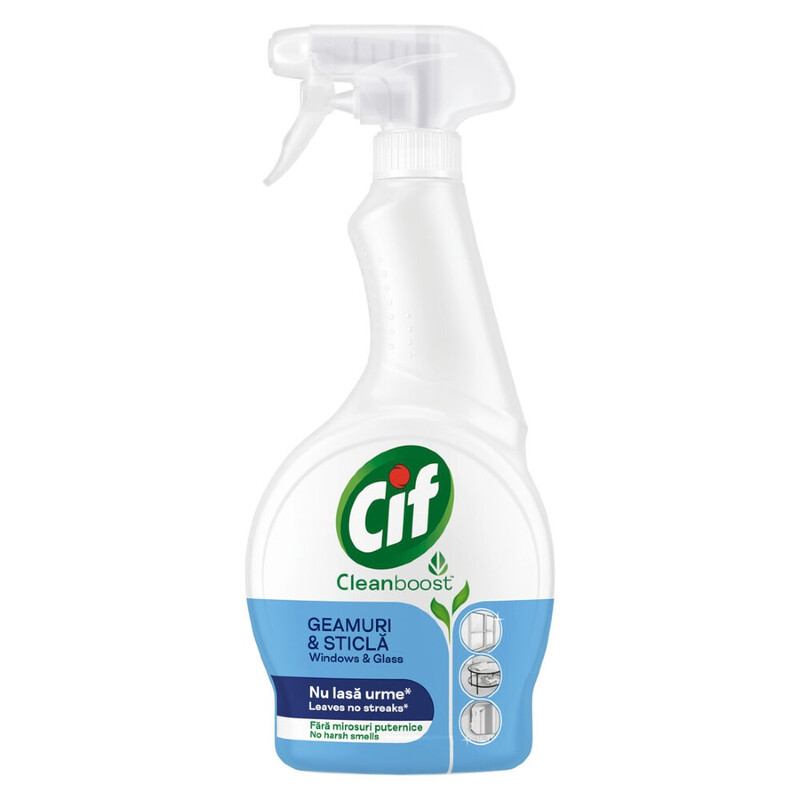 CIF SOLUTIE GEAM SPRAY CLEANBOOST 500ML