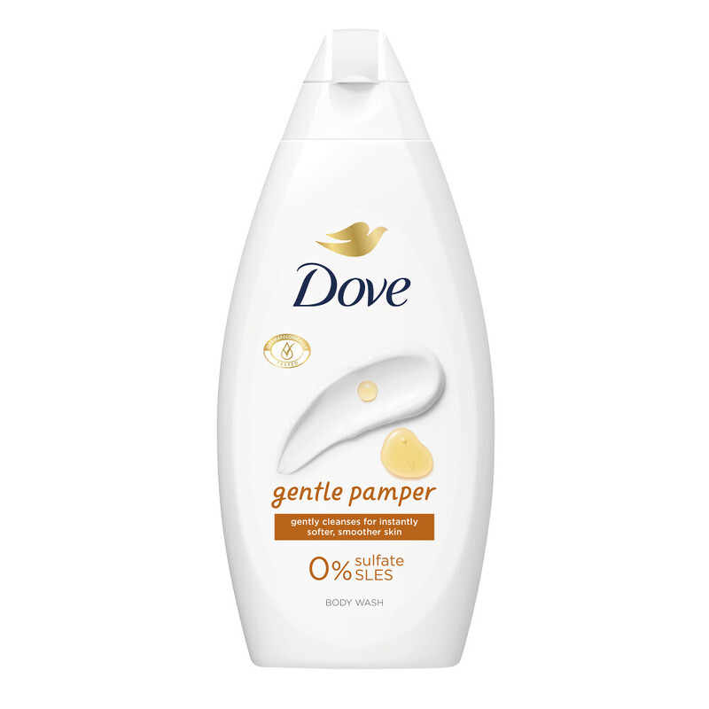 SCF177 DOVE GEL DUS 450ML GENTLE PAMPER