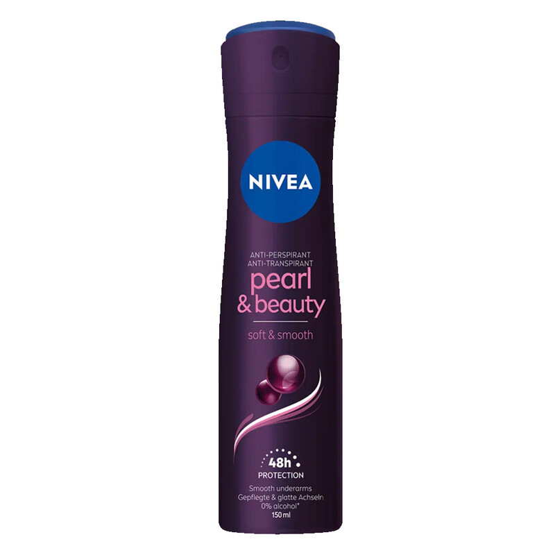 SCF190 NIVEA ANTIPERSPIRANT DEO 150ML PEARL BEAUTY