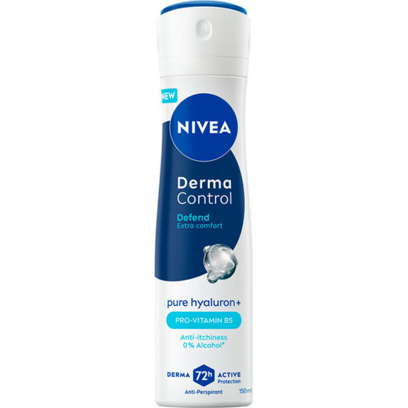 SCF192 NIVEA ANTIPERSPIRANT DEO 150ML DERMA CONTROL DEFEND