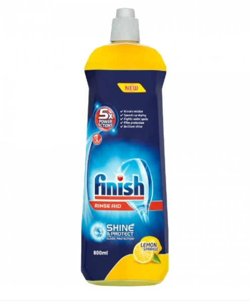 SCF43 FINISH SOLUTIE CLATIRE 800ML MASINA SPALAT VASE LEMON