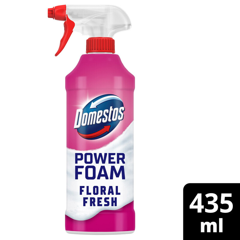 DOMESTOS SPRAY SPUMA 435ML BAIE FLORAL