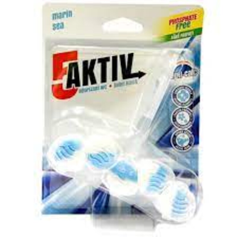 SCF64 5-AKTIV ODORIZANT WC BLOCK 50G MARIN+CLOR