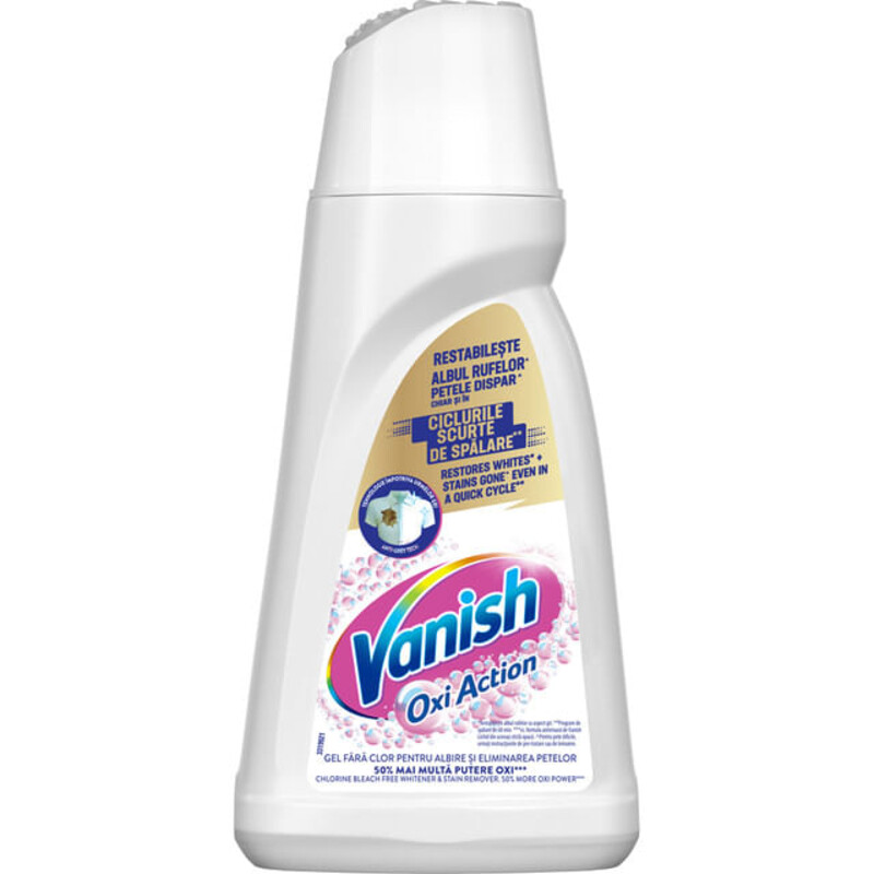 SCF87 VANISH GEL SOLUTIE PETE 1L OXI ACTION WHITE